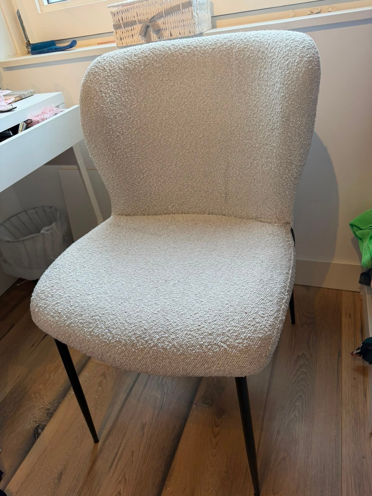 Eetkamerstoel  teddy, Ophalen, Overige kleuren, Zo goed als nieuw, Eén