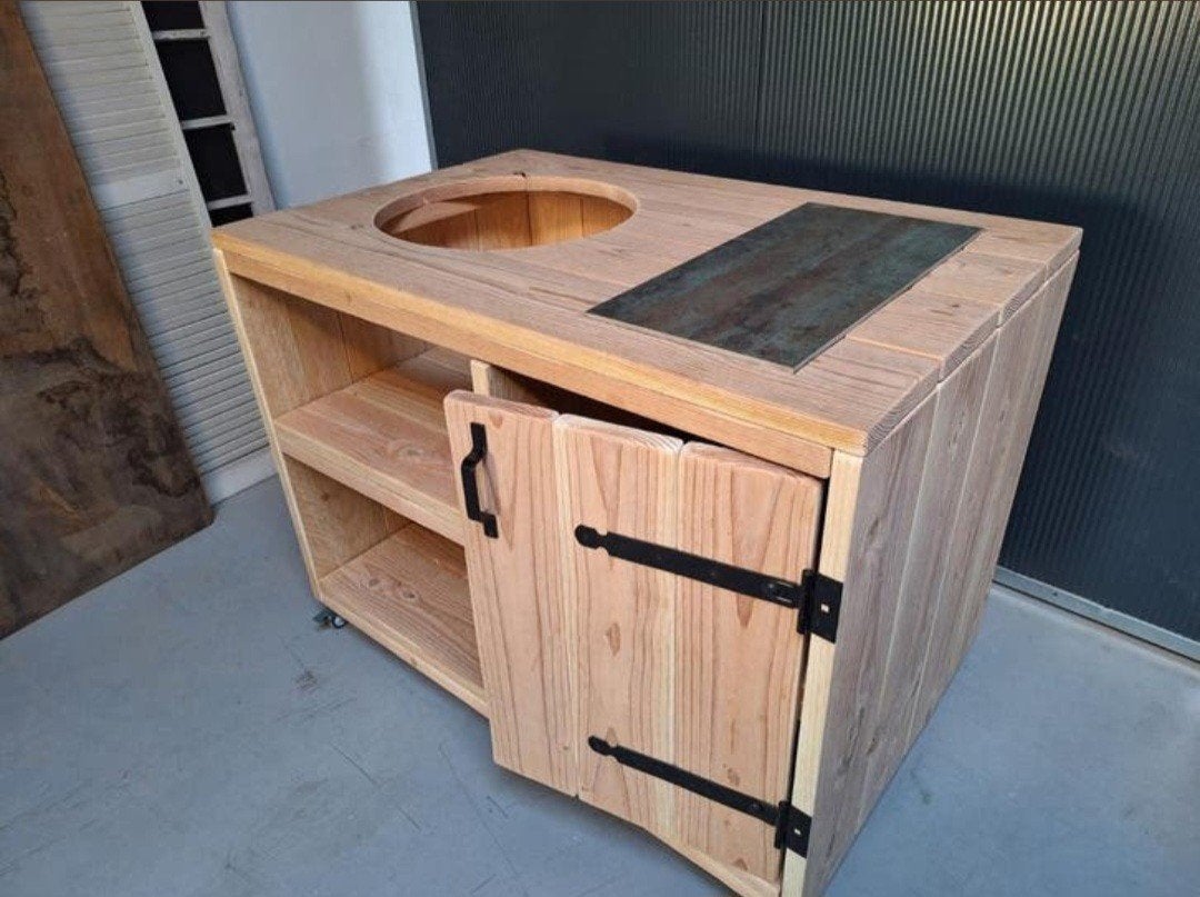 Douglas buitenkeuken Kamado basterd Green Egg Pizza oven, Ophalen