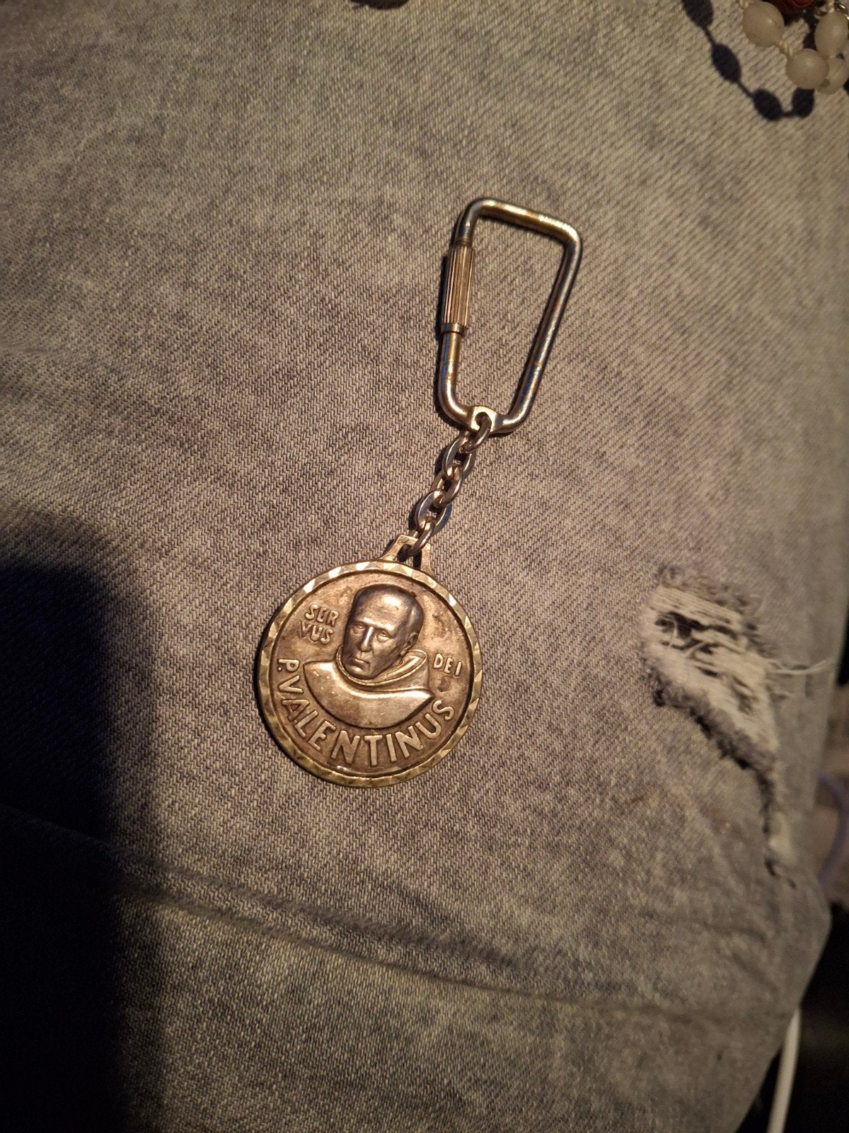 Vintage Valentinus Hanger/Sleutelhanger, Ophalen of Verzenden, Gebruikt, Overige typen