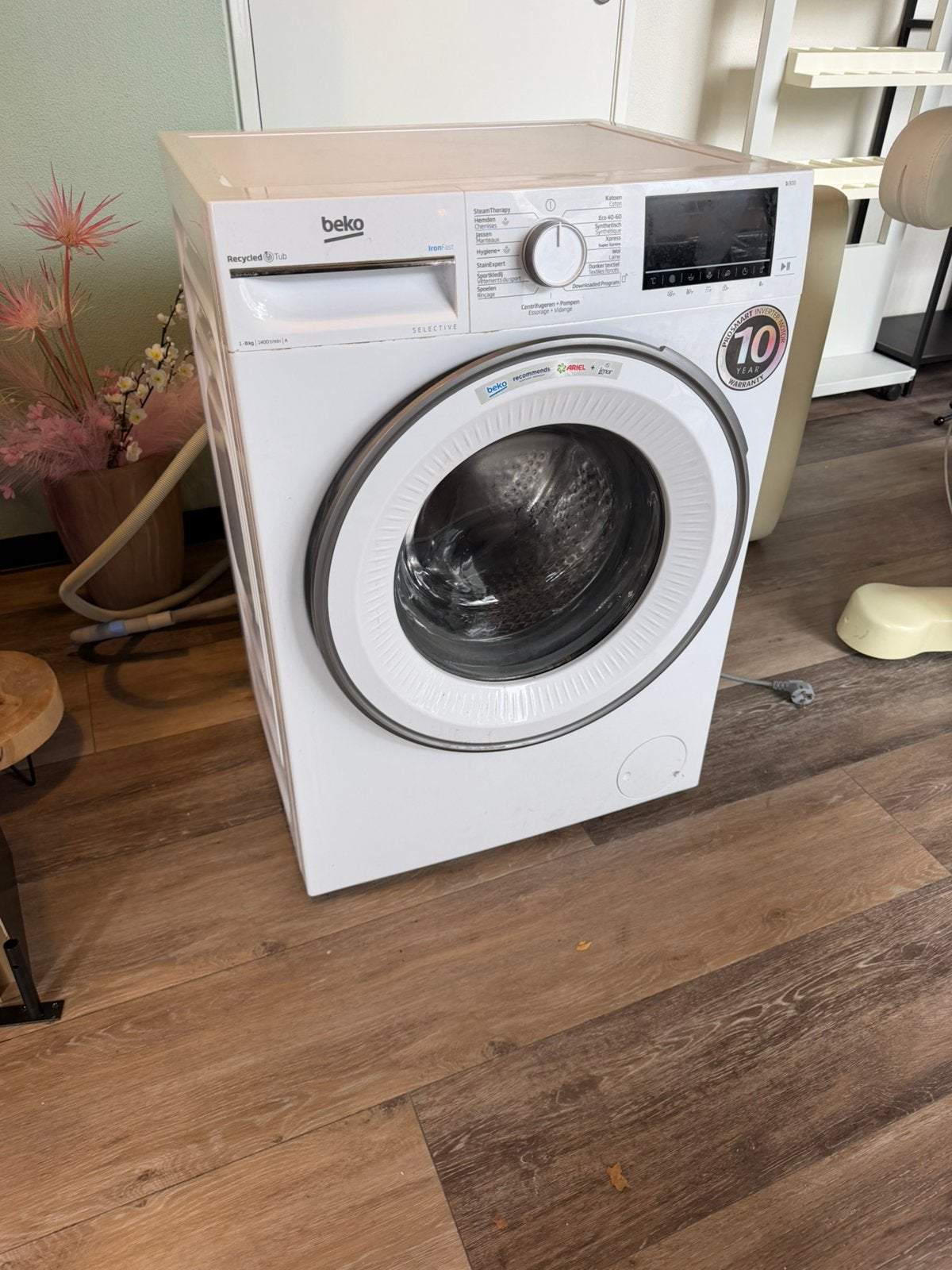 Beko wasmachine te koop ironfast nette staat, Ophalen of Verzenden, Zo goed als nieuw, 1200 tot 1600 toeren, Minder dan 85 cm