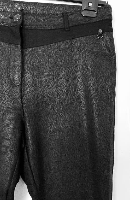 Cecil lederlook pantalon maat 42[dm], Zwart, Maat 42/44 (L), Ophalen of Verzenden, Zo goed als nieuw