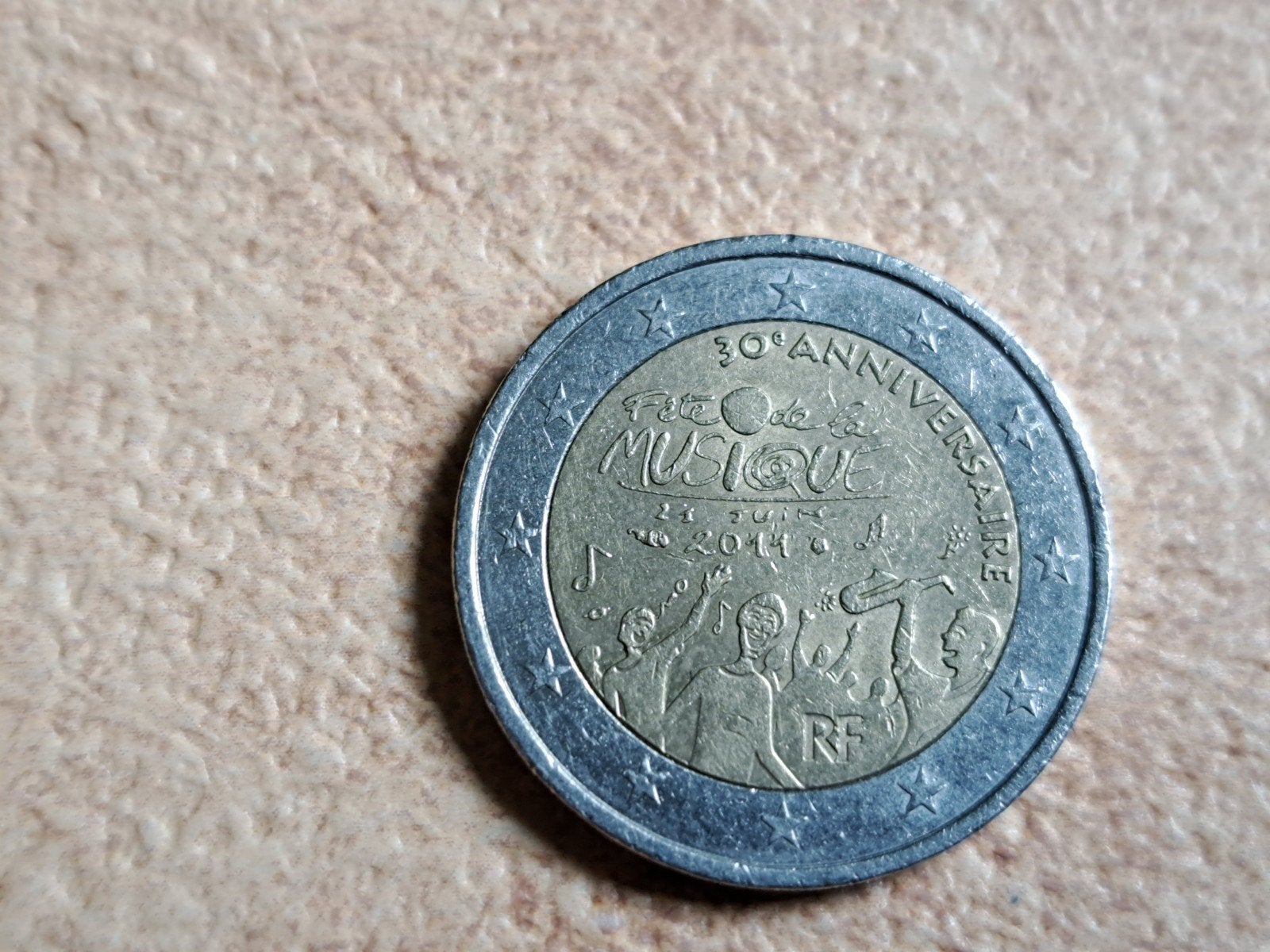2 euro cc Frankrijk Dag van de Muziek 2011, Ophalen of Verzenden, Frankrijk, 2 euro