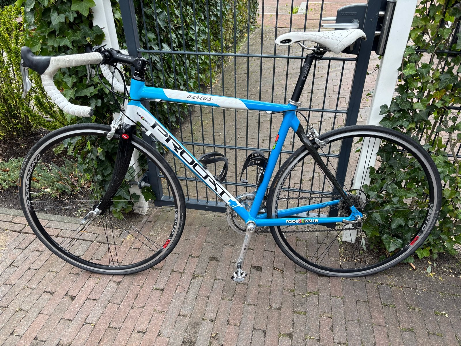 Racefiets Procat Aerius - Blauw/Wit, 10 versnellingen, 28 inch, Gebruikt, 10 tot 15 versnellingen, Aluminium