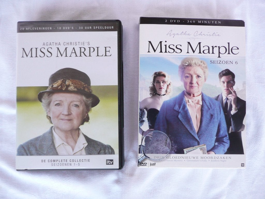 Miss Marple seizoen 1-6, 12 DVD's, Agatha Christie's, Vanaf 12 jaar, Ophalen of Verzenden, Zo goed als nieuw