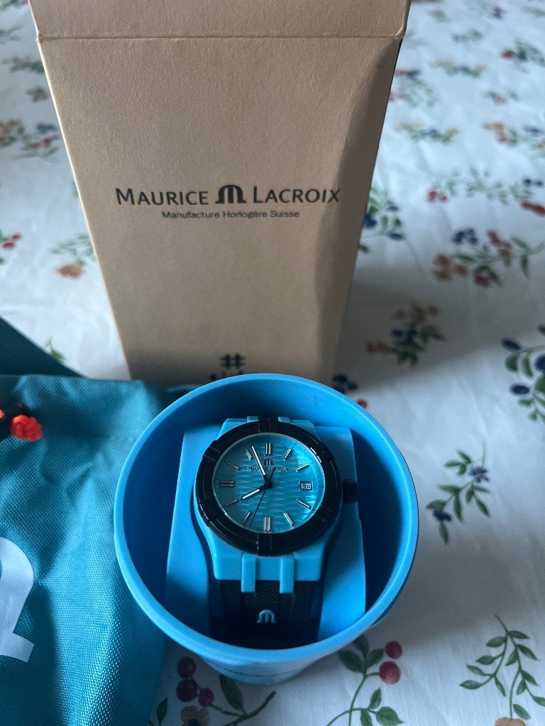 Maurice Lacroix Tide, Overige merken, Kunststof, Leer, Polshorloge