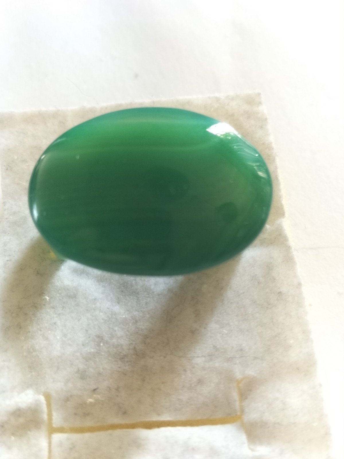Prachtige Oude Jade Edelstenen Ring, Verzenden, Overige materialen, Ketting, Met edelsteen