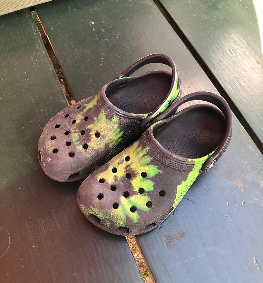 Crocs maat 30-31, Gebruikt, Jongen of Meisje, Schoenen, Ophalen of Verzenden