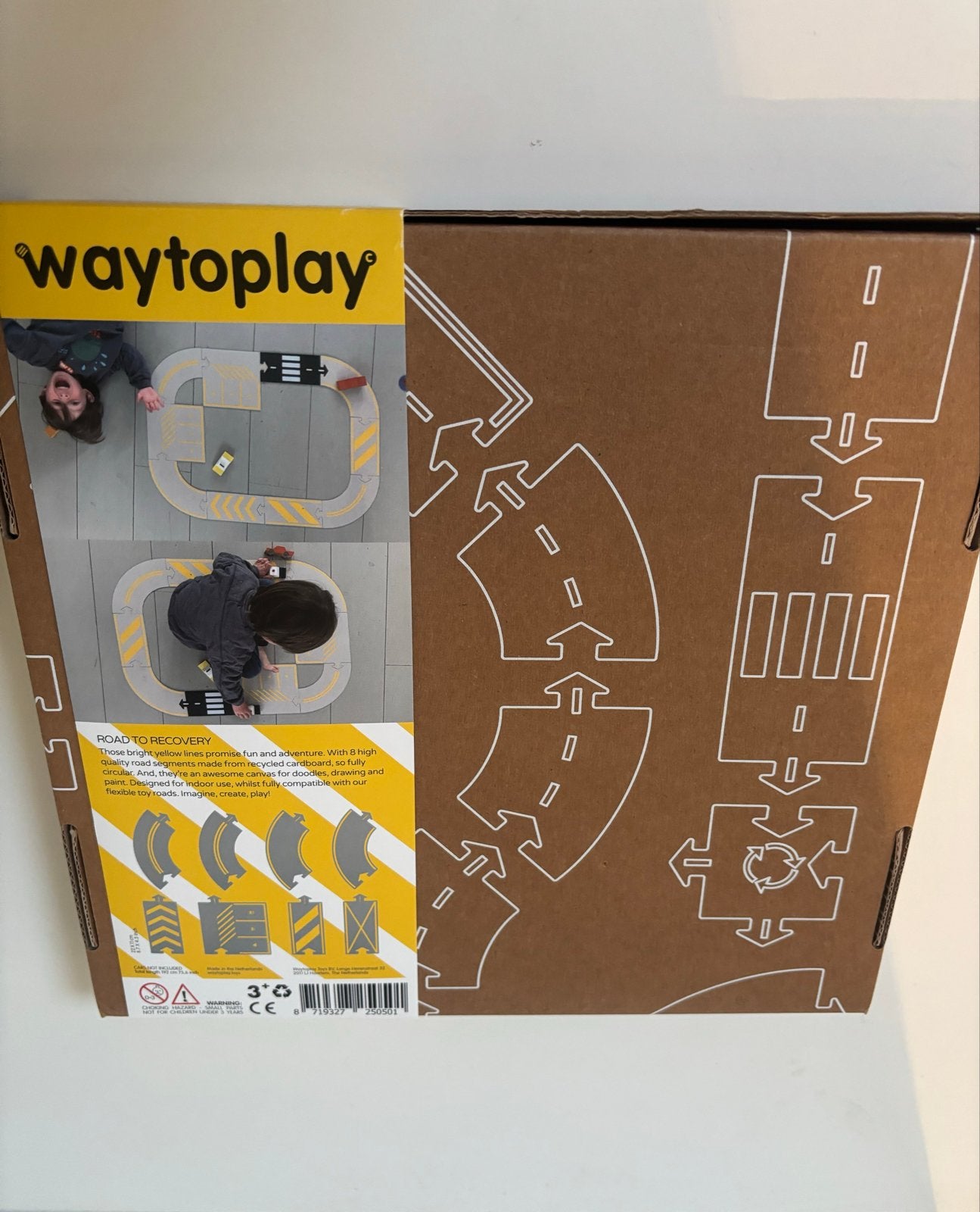 Way to Play autoweg - Road to Recovery, Overige merken, Racebaan, Zelf te bouwen, Nieuw