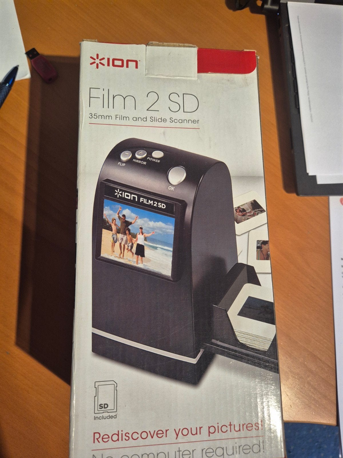 Ion Film 2 SD Diascanner - Ongebruikt, Ophalen of Verzenden, Nieuw, Diascanner, Ion