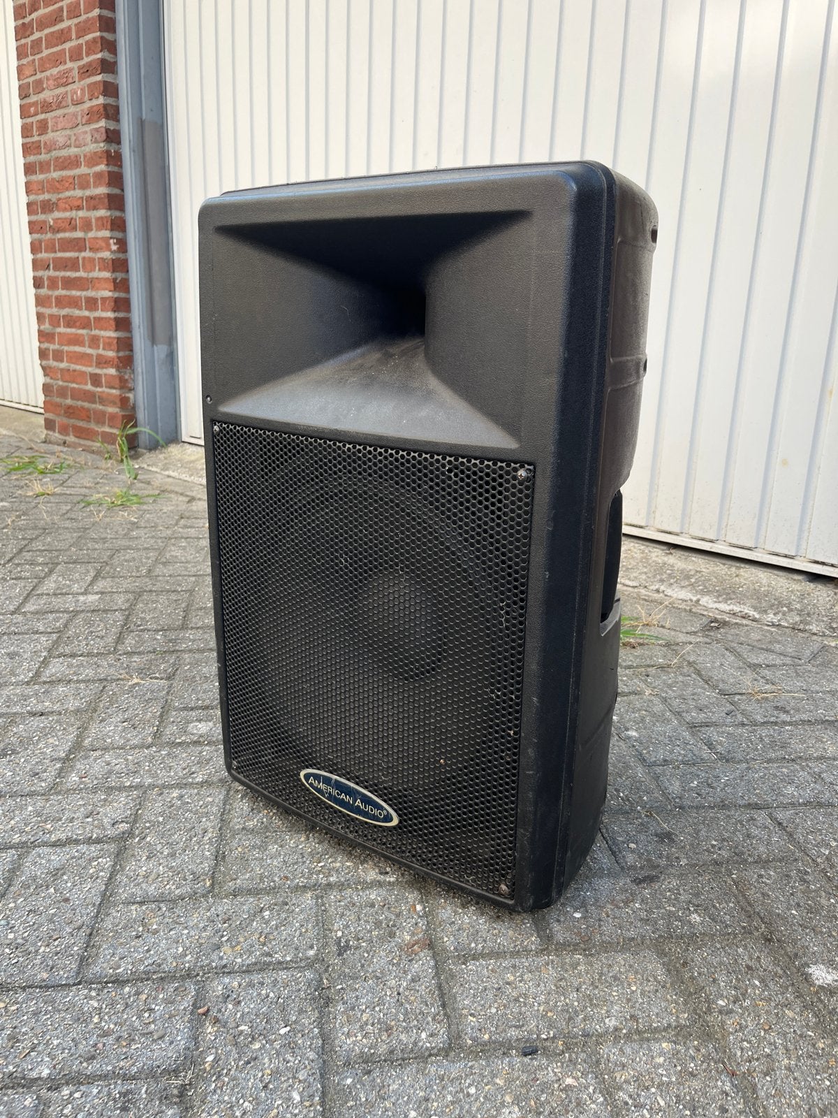 American Audio 15 inch passieve speaker - Krachtig geluid, Gebruikt, Verzenden, Party speaker, 150 watt of meer