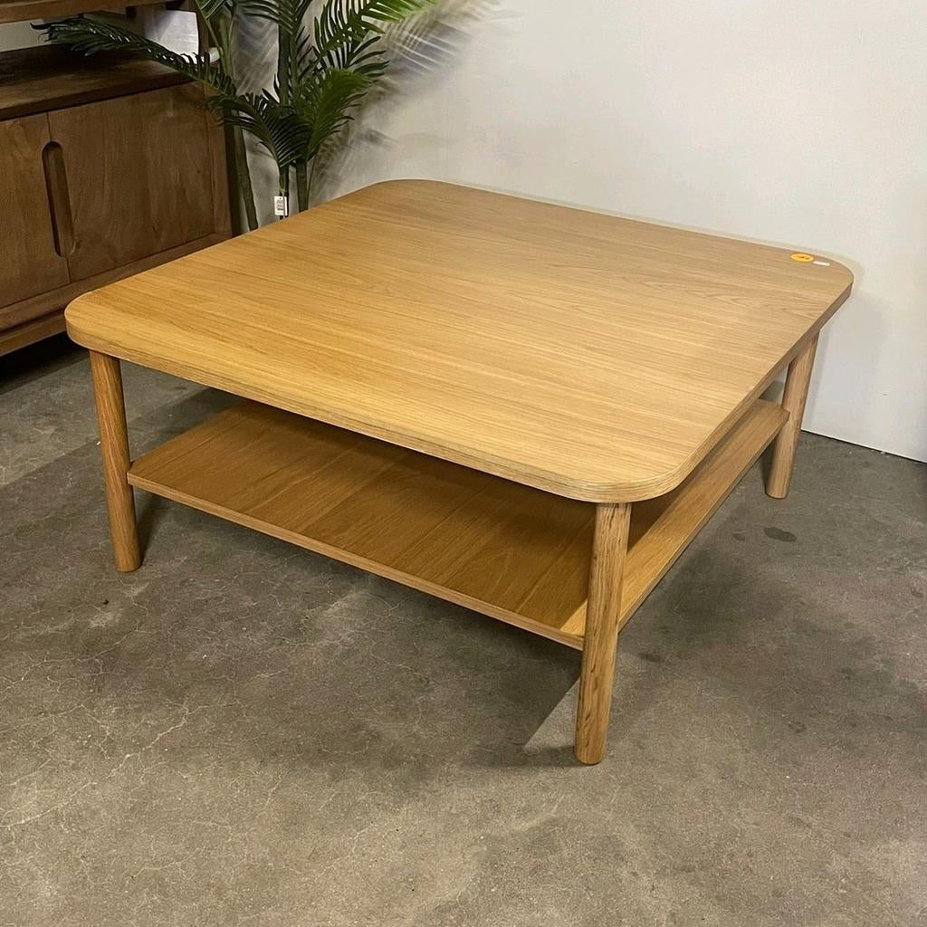 Salontafel Jazzmen Eiken, 90 x 90cm van Bendt, Antiek en Kunst, Antiek | Overige Antiek, Ophalen