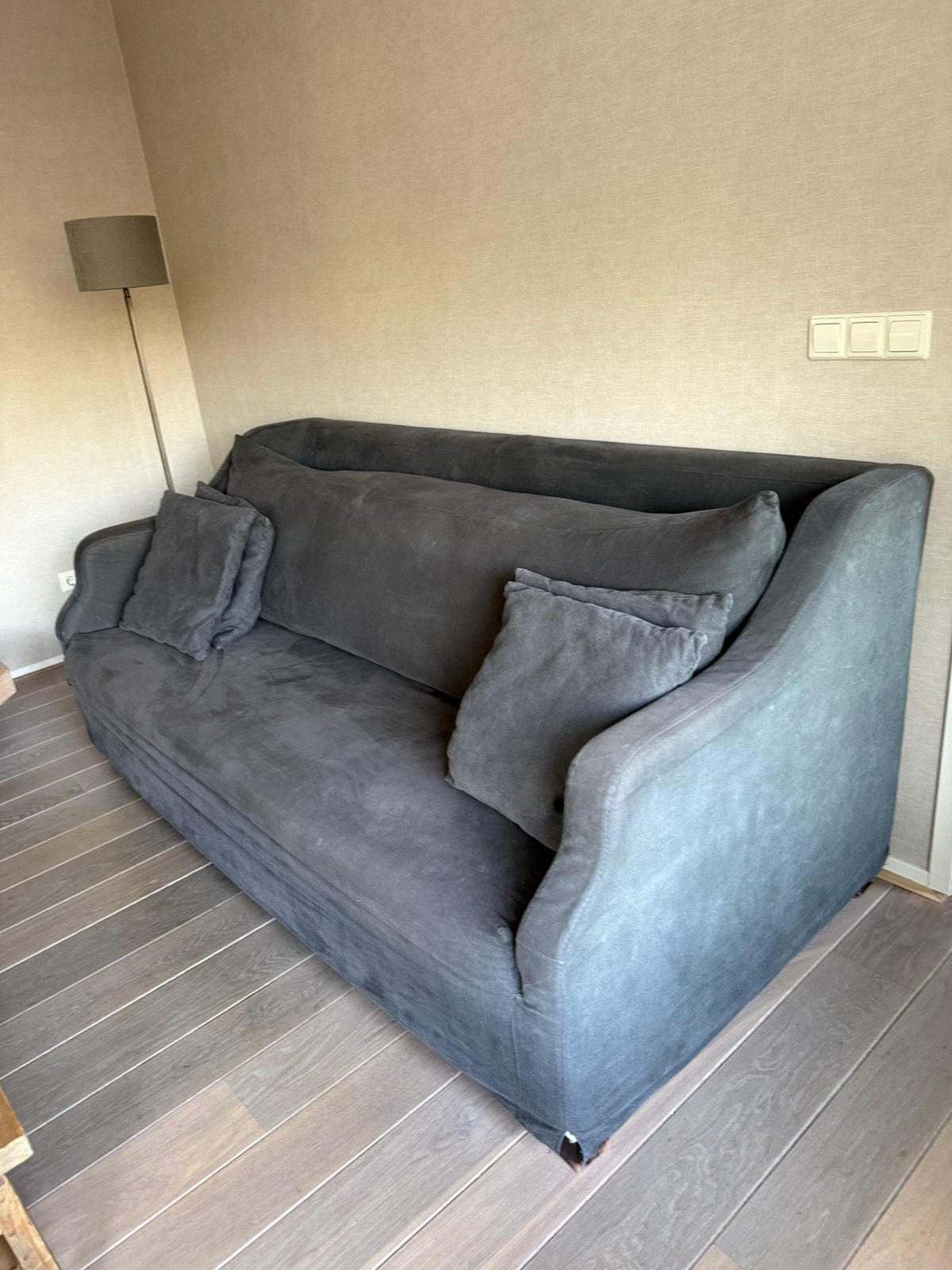 Zitbank landelijke stijl Hoffz stijl, Huis en Inrichting, Ophalen, Gebruikt, Driepersoons, 75 tot 100 cm
