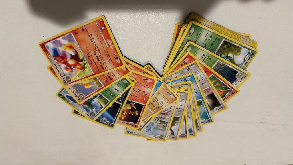 Pokémon kaarten bulk lot ca. 30 stuks, Ophalen of Verzenden, Zo goed als nieuw, Meerdere kaarten