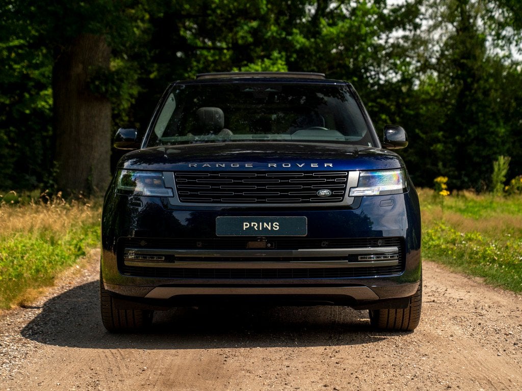 Land Rover Range Rover 3.0 D300 SE MHEV (bj 2022, automaat), Auto's, Land Rover, Automaat, Gebruikt, Adaptive Cruise Control, Blauw