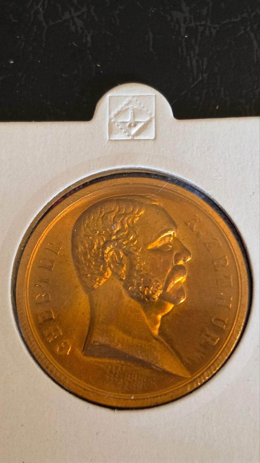 Historische Amerikaanse Medaille - Ulysses S. Grant, Postzegels en Munten, Munten | België, Ophalen of Verzenden, Brons, Losse munt