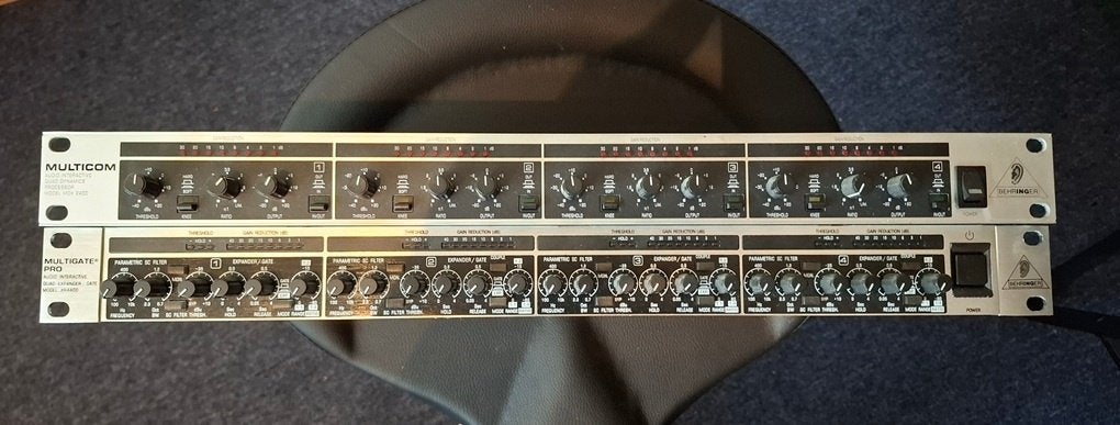 Behringer compressor limiter en noisegates, Ophalen of Verzenden, Gebruikt, Compressor