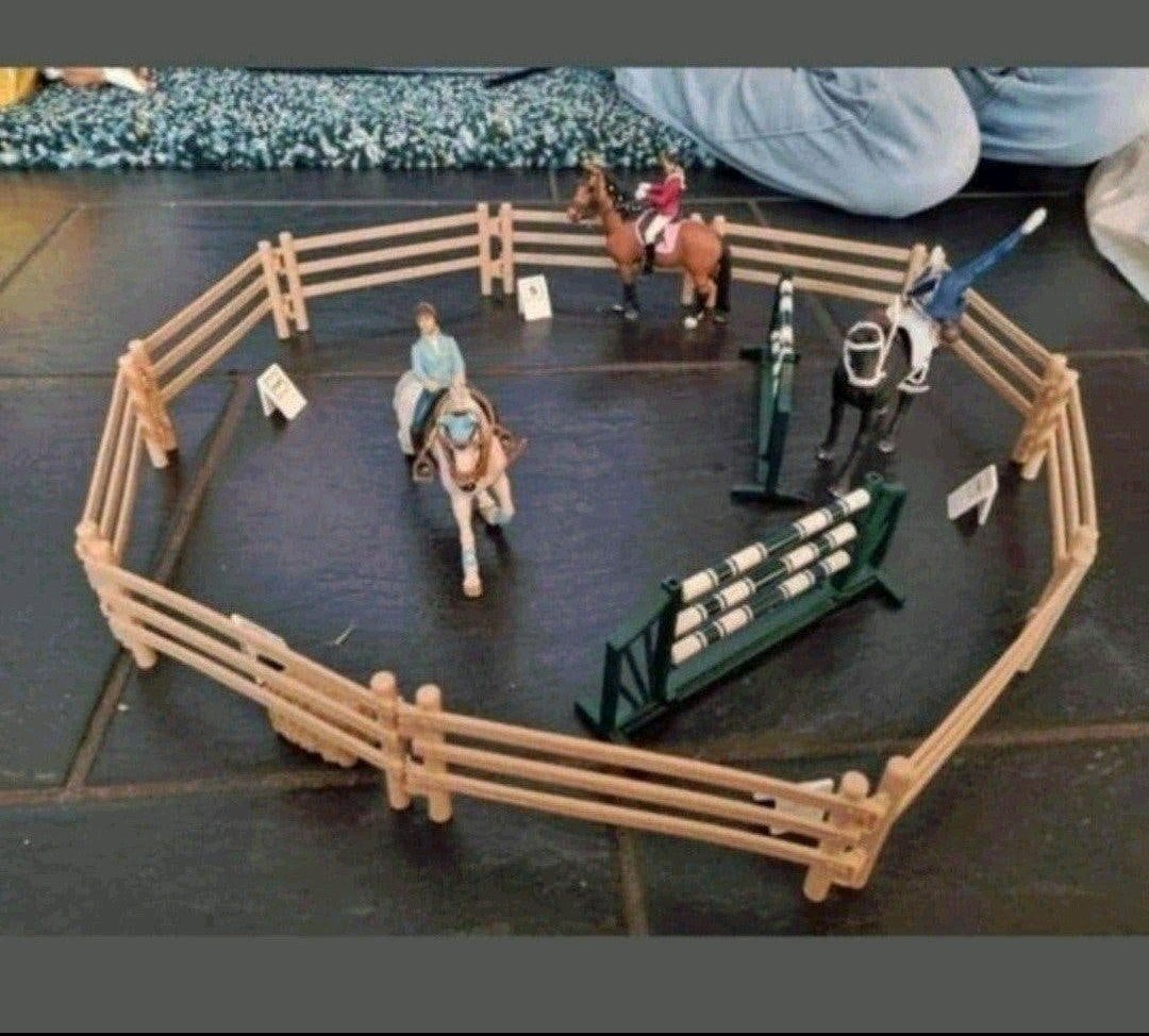 schleich spring parcours, Ophalen of Verzenden, Zo goed als nieuw