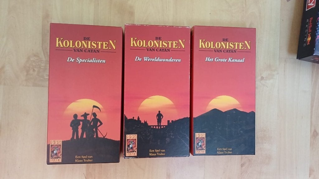 bordspellen 3 kleine scenarios Kolonisten Catan 999, Een of twee spelers, Ophalen of Verzenden, Nieuw, 999 Games