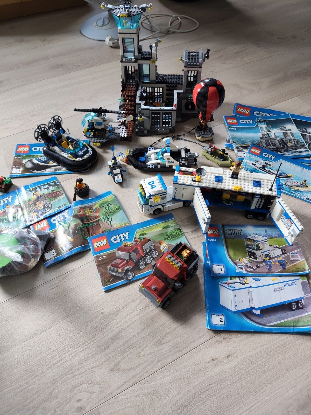 Grote set LEGO City Politie en Jungle (60044, 60071, 60130), Ophalen of Verzenden, Zo goed als nieuw