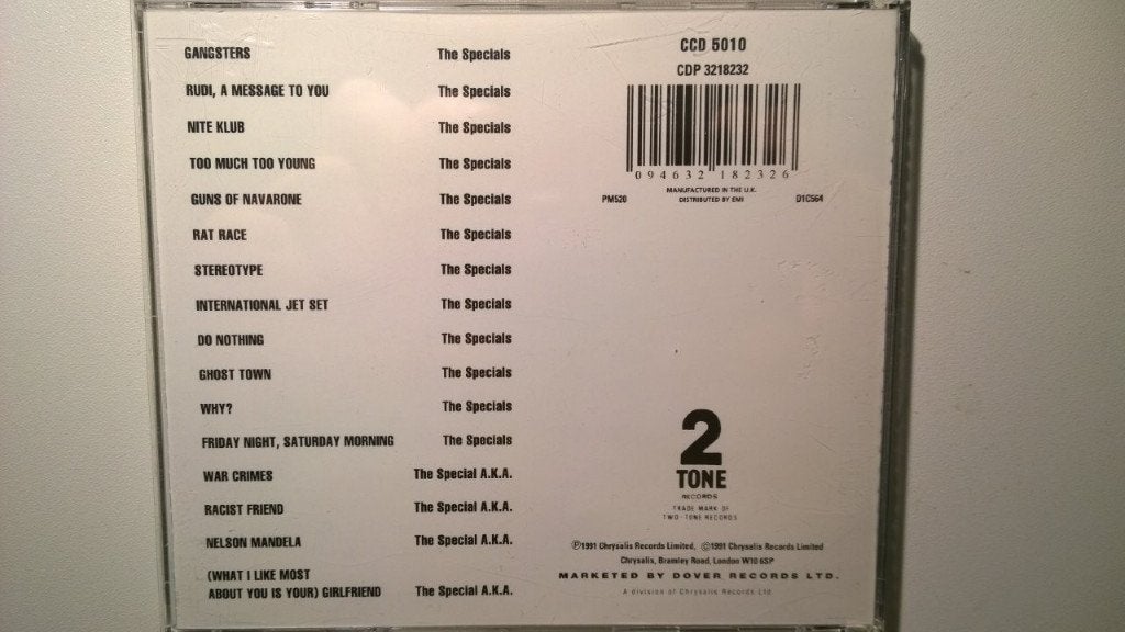 The Specials - Singles, Ophalen of Verzenden, Zo goed als nieuw, Pop, Album