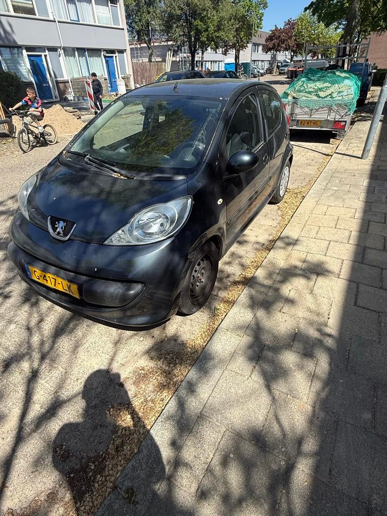 Peugeot 107 1.0 12V 5DR 2007 Grijs ,katalysator, Voorwielaandrijving, 4 stoelen, 68 pk, Handgeschakeld