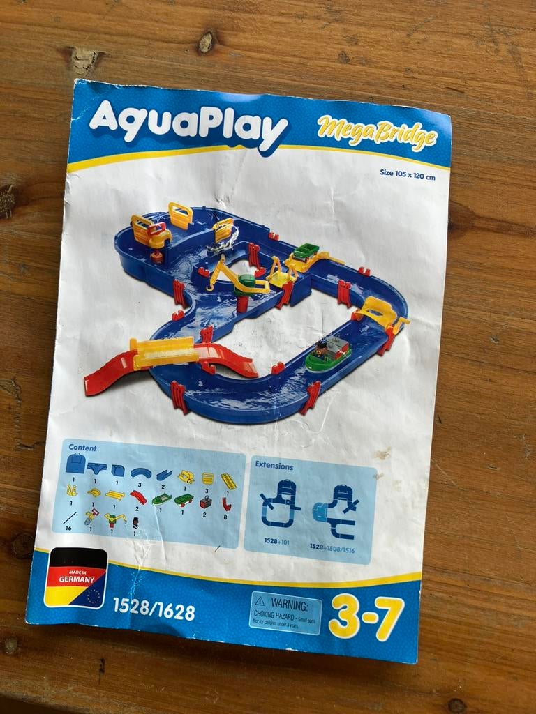 Aquaplay, veilig en lekker buiten spelen met water, Ophalen, Zo goed als nieuw