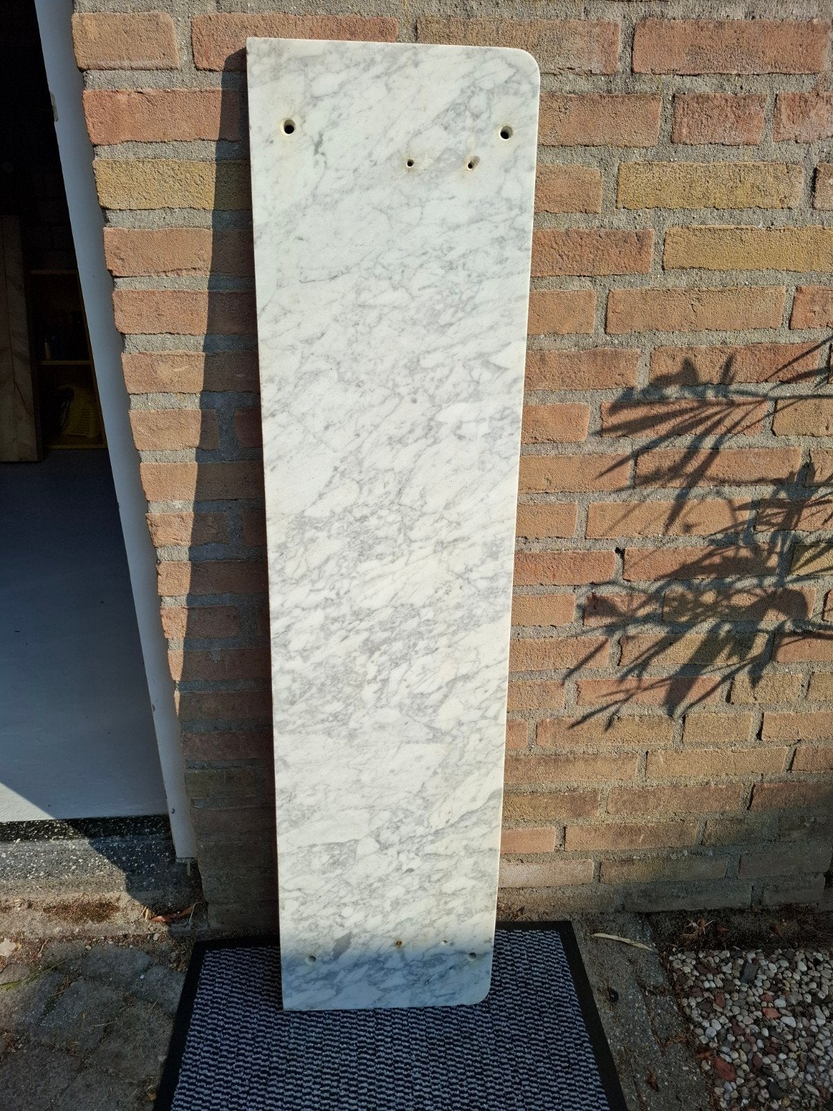 Marmeren plank/blad - 120x30 cm, Huis en Inrichting, Ophalen of Verzenden, Gebruikt