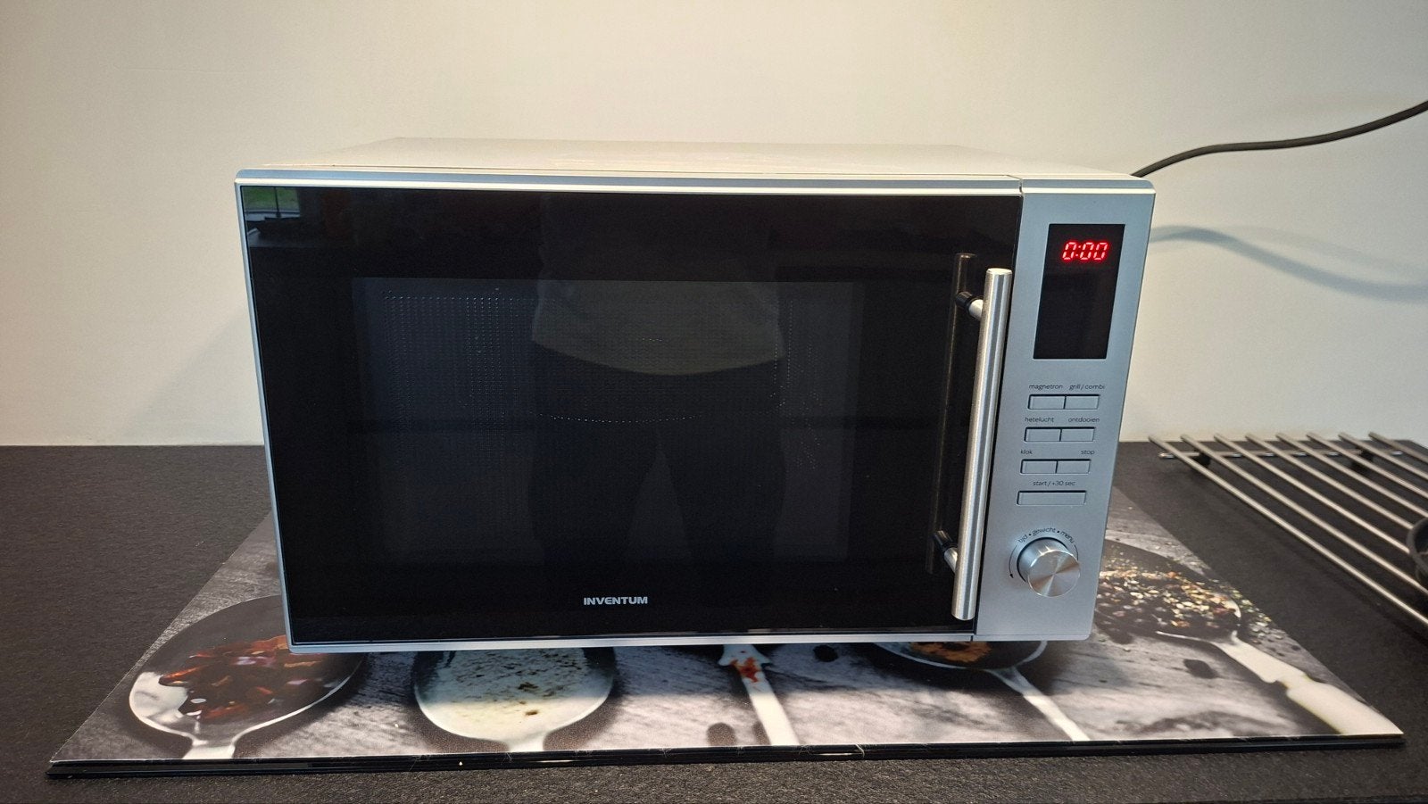 Inventum MN306C Combimagnetron, Ophalen, Combimagnetron, Gebruikt, Draaiplateau