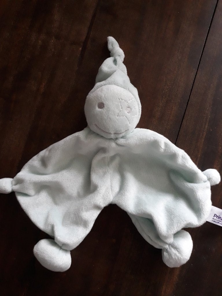 Prénatal spook wit/blauw/roze met ster om oog geborduurd, Kinderen en Baby's, Prénatal, Overige typen, Nieuw, Ophalen of Verzenden