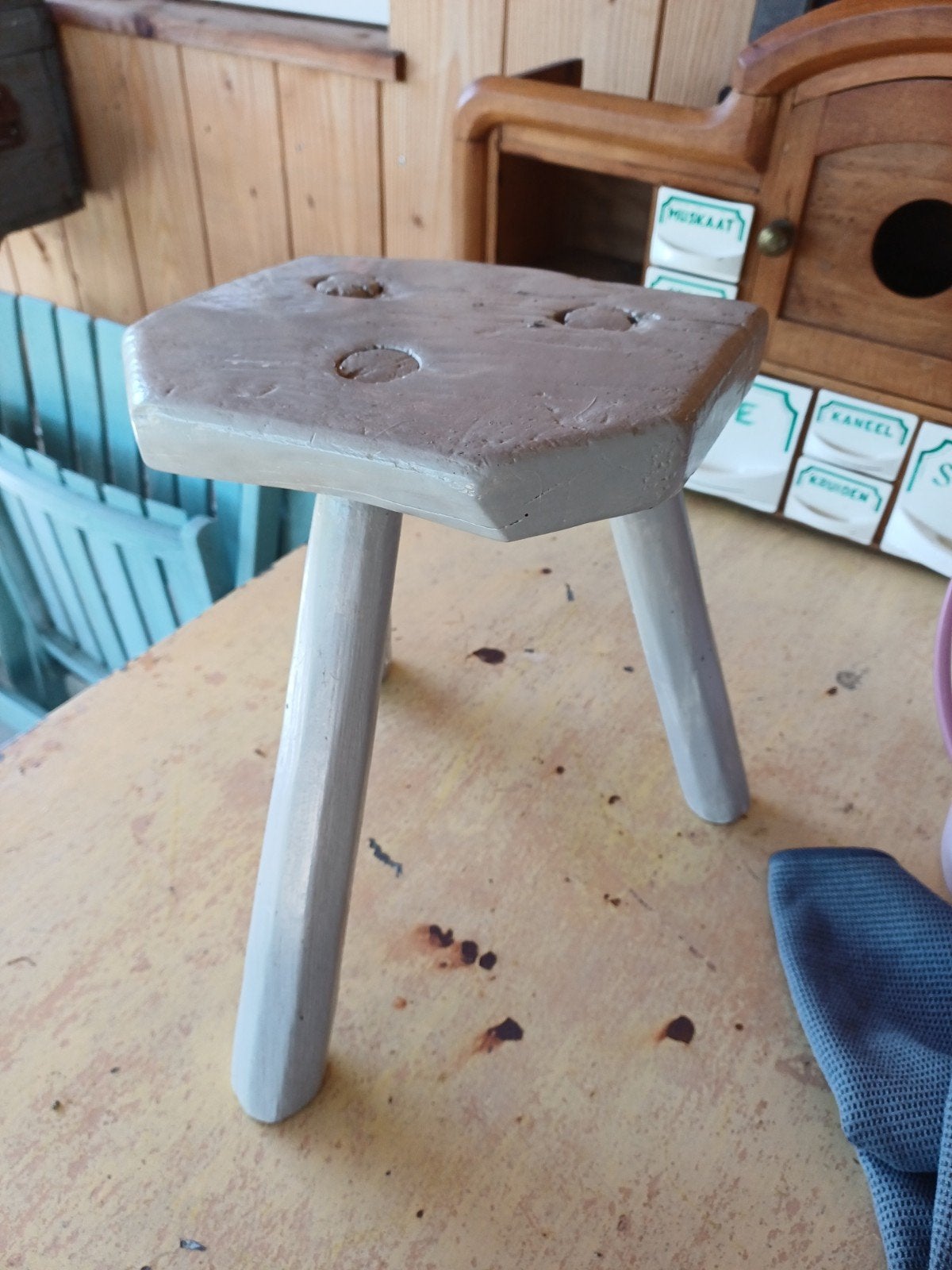 Oud Melkkrukje, Antiek en Kunst, Curiosa en Brocante, Ophalen of Verzenden
