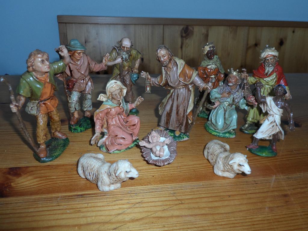 Kerststal beeldjes, Diversen, Ophalen of Verzenden, Gebruikt