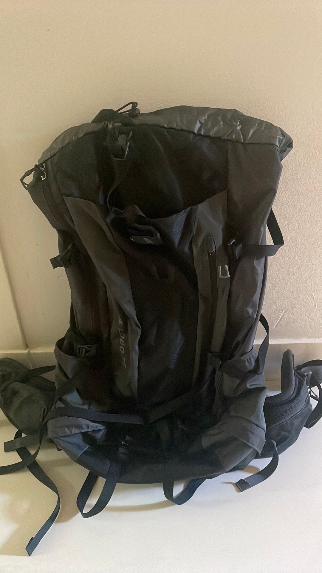 NorthFace EL lobo 75, 30 cm of meer, Zwart, Ophalen of Verzenden, Zo goed als nieuw