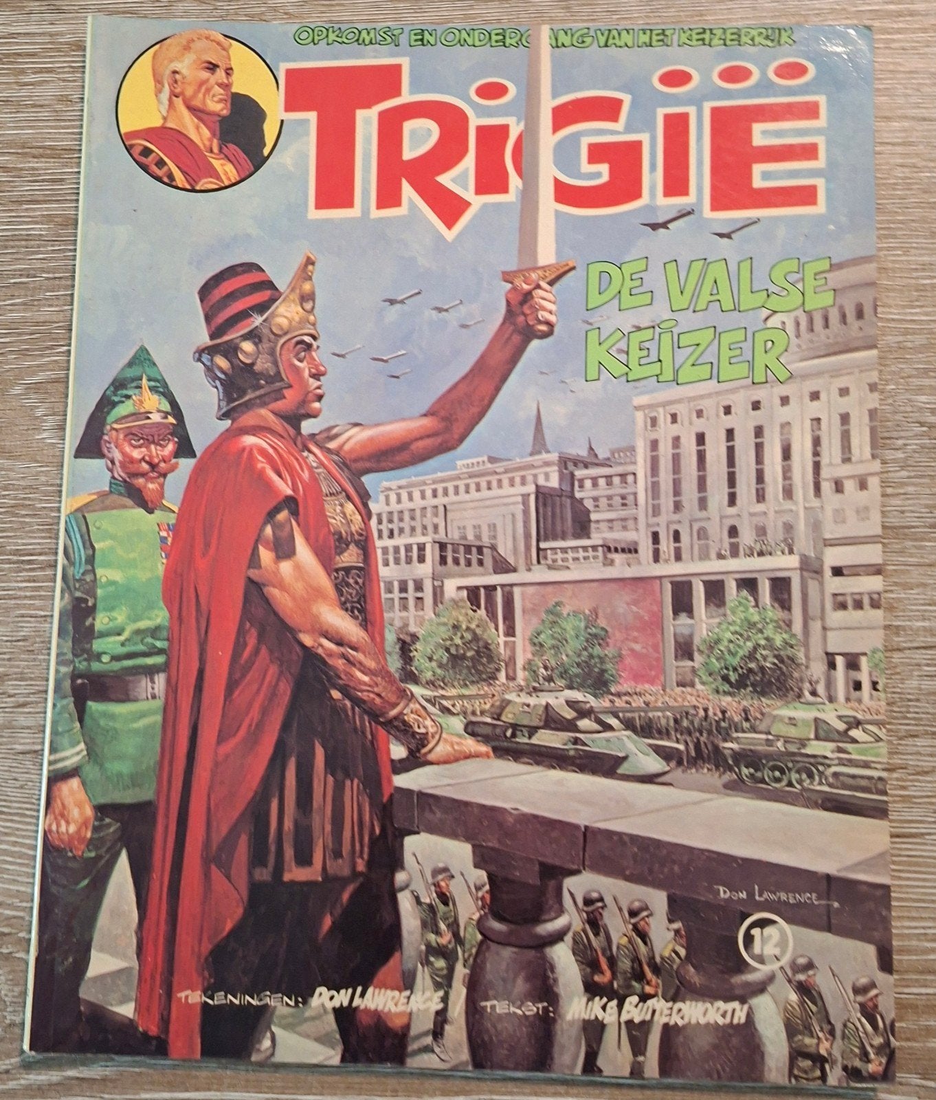 Trigië: nr 12, Eén stripboek, Ophalen of Verzenden, Gelezen