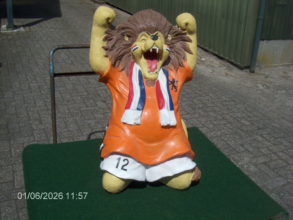 oranje, Ophalen, Zo goed als nieuw, Hoed of Pruik, Oranje of Koningsdag