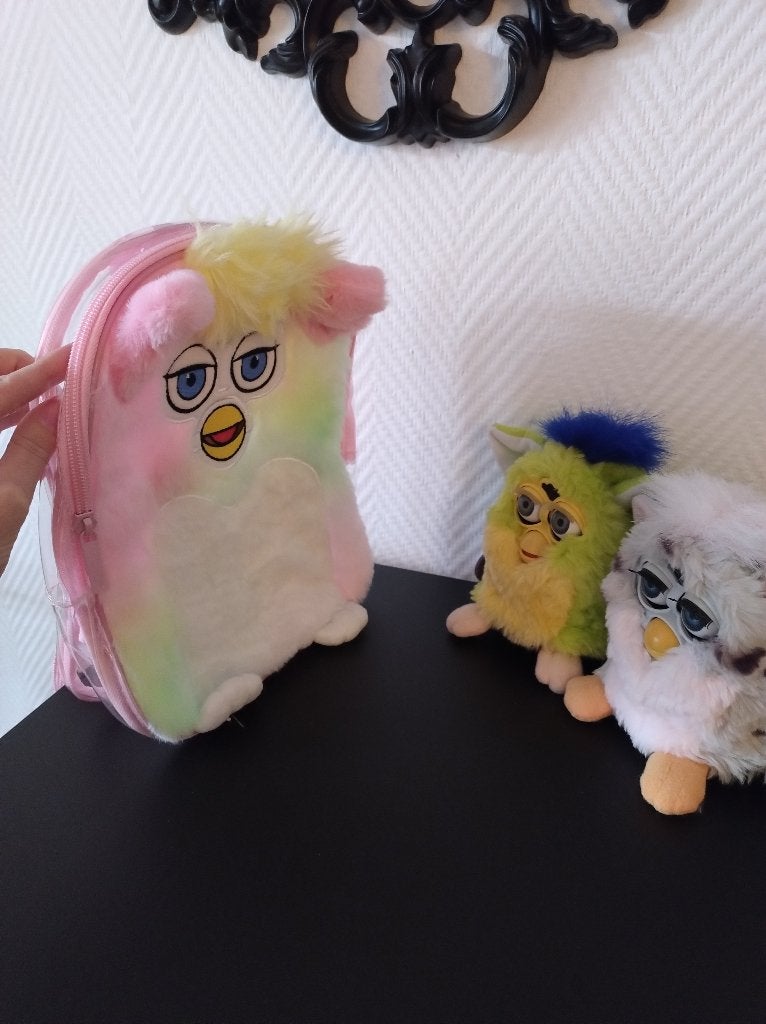 Furby rugzak 90s y2k backpack, Sieraden, Tassen en Uiterlijk, Overige merken, 25 tot 40 cm, Nieuw, Ophalen of Verzenden