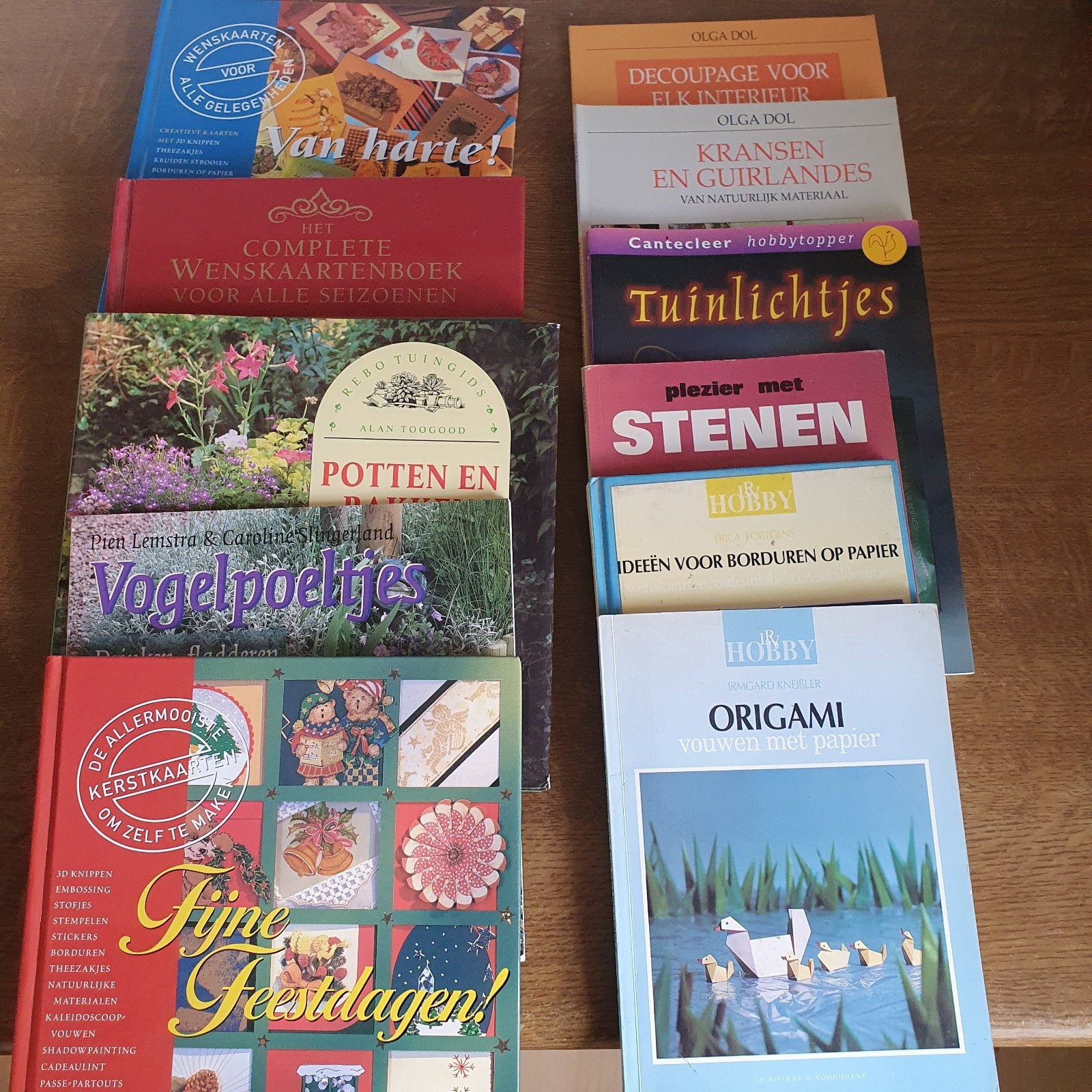 Grote collectie knutselboeken voor diverse hobby's, Ophalen, Gebruikt, Educatief, Knutselboek