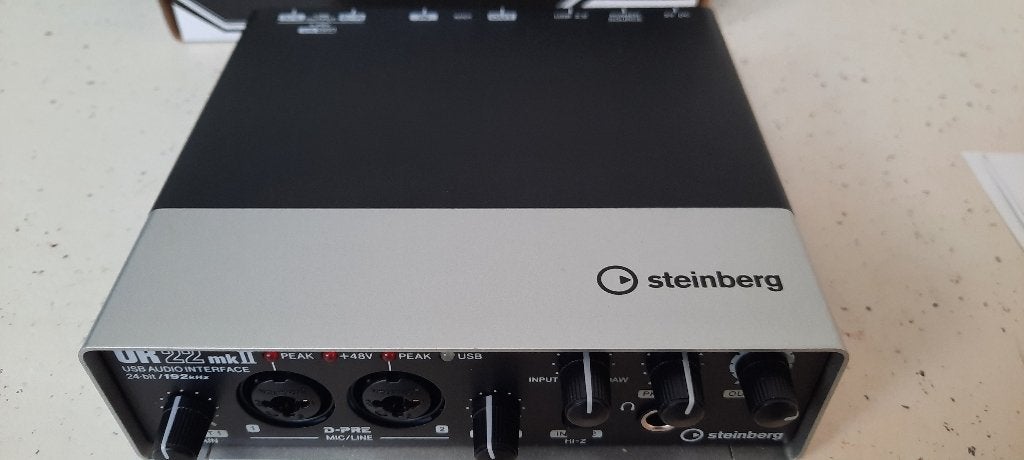 Steinberg UR22 MkII – zgan – originele doos, Overige merken, Overige systemen, Ophalen of Verzenden, Zo goed als nieuw
