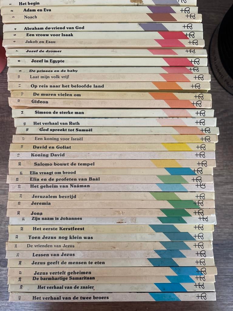 Ark Boeken Kinderbijbel deel 1 t/m 40, Ophalen of Verzenden, Gelezen, Non-fictie