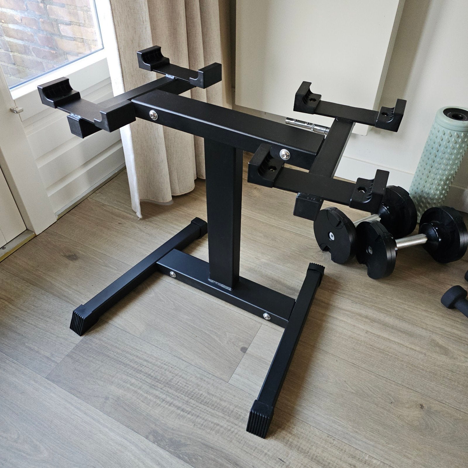 Dumbbellrek voor verstelbare dumbells - Zo goed als nieuw, Sport en Fitness, Ophalen, Zo goed als nieuw, Dumbbell