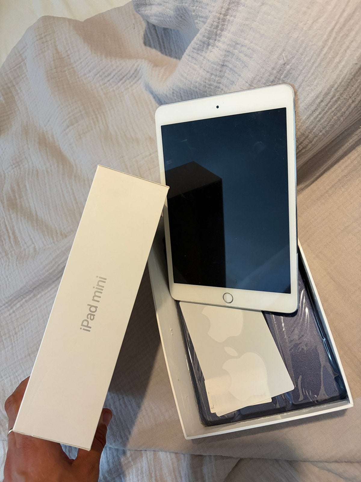 Ipad mini, Computers en Software, Apple iPads, Wit, 8 inch, Ophalen of Verzenden, Zo goed als nieuw