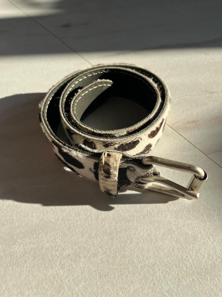 Koeien riem maat 70, Minder dan 80 cm, Ophalen of Verzenden, Zo goed als nieuw, Echt leder