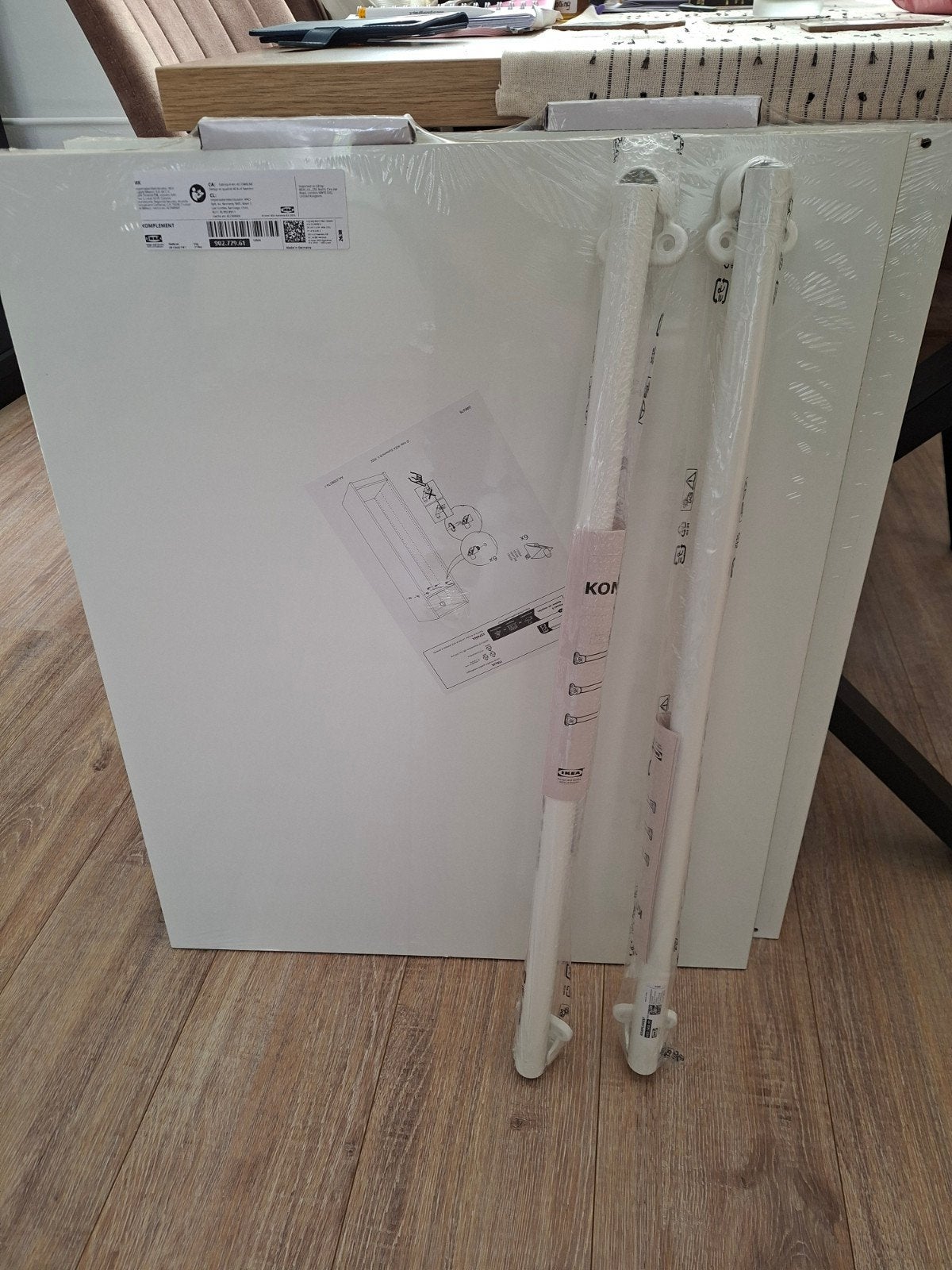 Nieuwe IKEA PAX kast Komplement roede en planken 75 cm, Ophalen, Overige materialen, Met plank(en), Nieuw