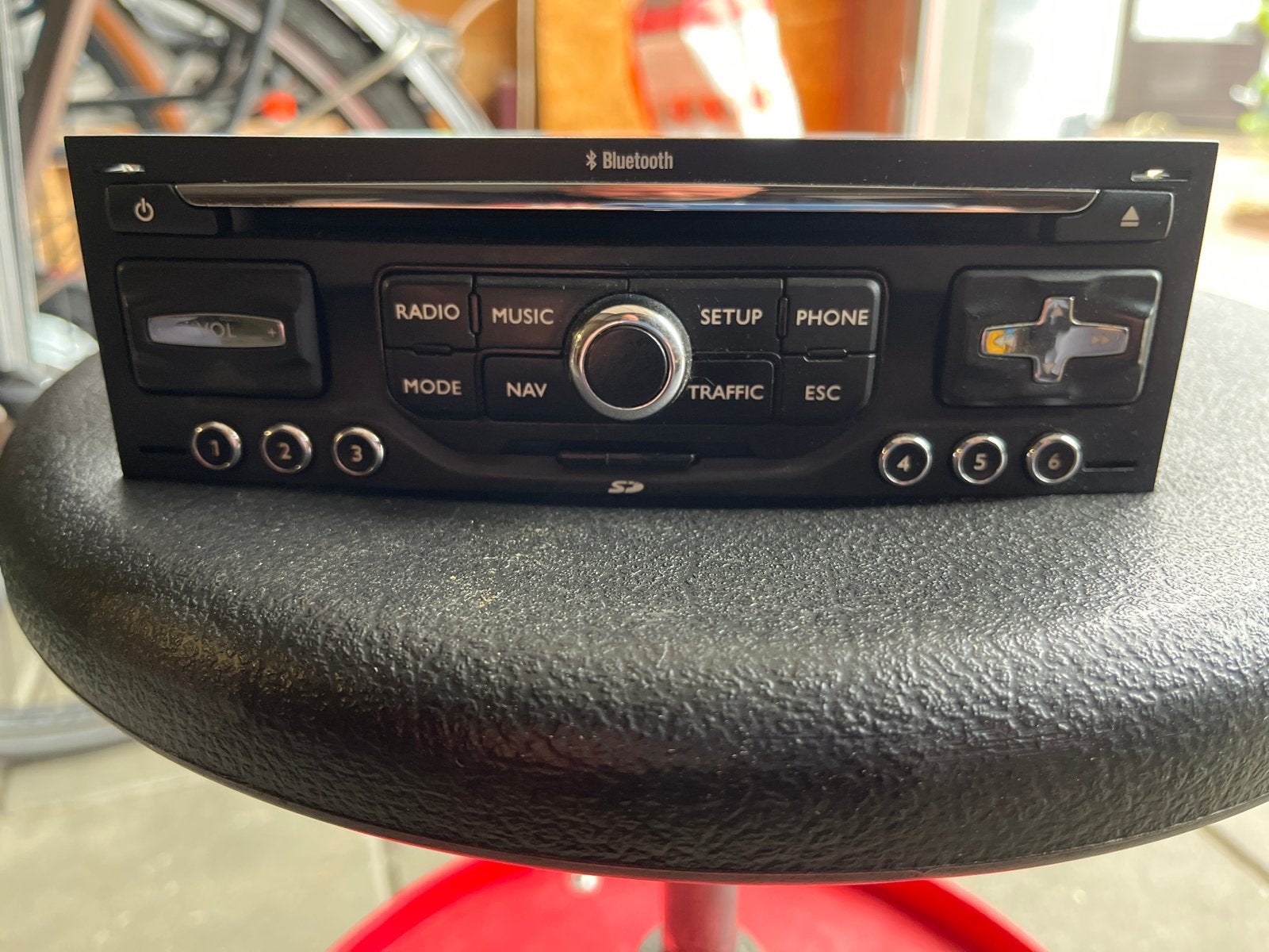 Peugeot/Citroën RNEG 1 Autoradio Navigatie Bluetooth, Ophalen of Verzenden, Zo goed als nieuw