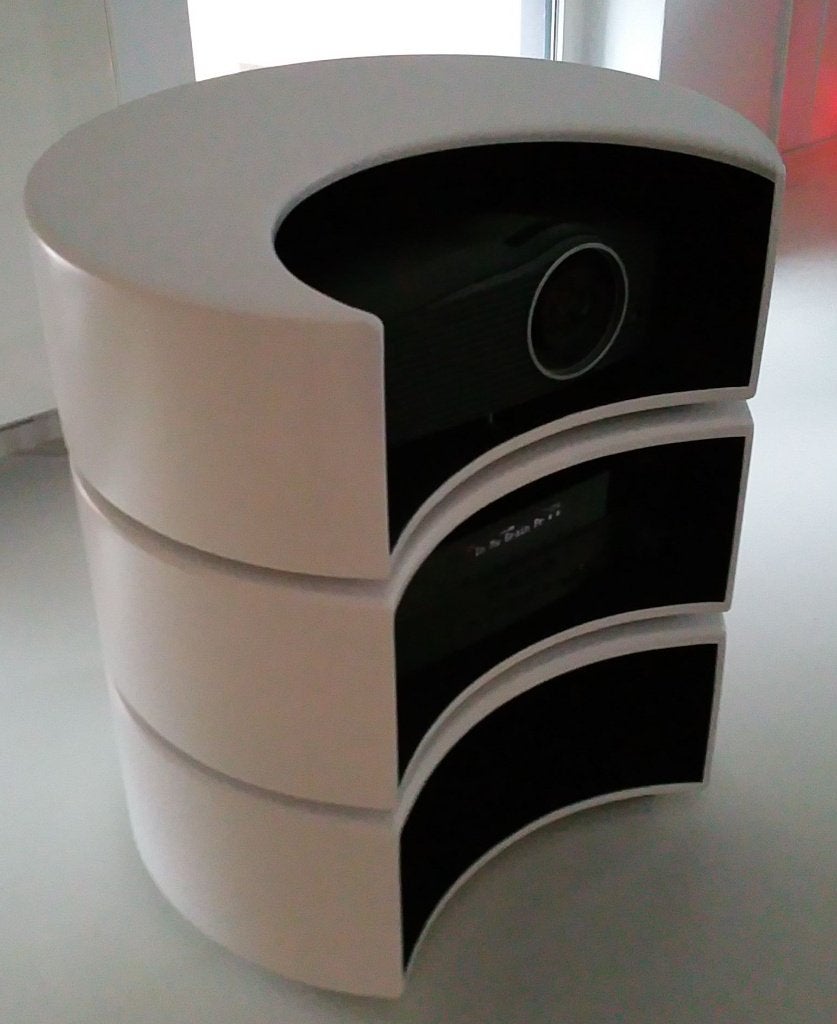 Uniek design audio | beamer meubel | hifi kast | custom made, Gebruikt, Minder dan 100 cm, Retro-futuristisch / Space Age design