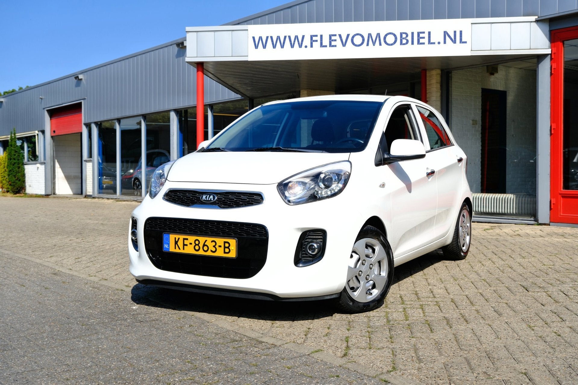 Kia Picanto 1.0 CVVT DynamicLine 5-drs Clima|Cruise, Voorwielaandrijving, Stof, Gebruikt, Euro 6