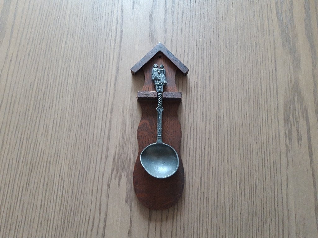 Tinnen lepel, Antiek en Kunst, Antiek | Tin, Ophalen of Verzenden