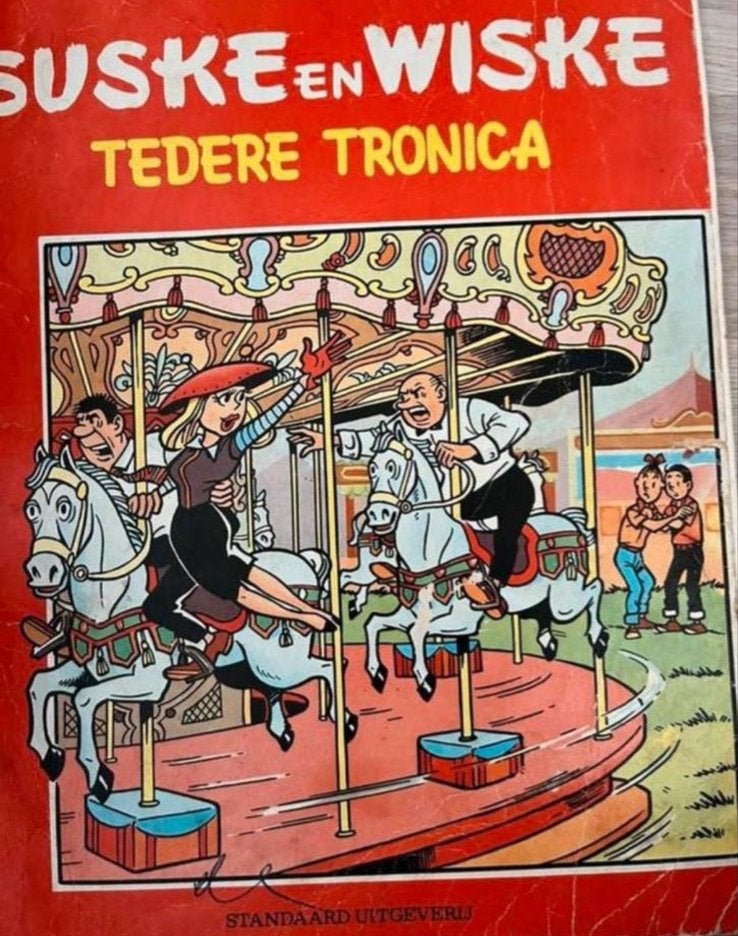 Suske en Wiske 86: Tedere Tronica - Willy Vandersteen, Boeken, Stripboeken, Eén stripboek, Ophalen of Verzenden, Gelezen