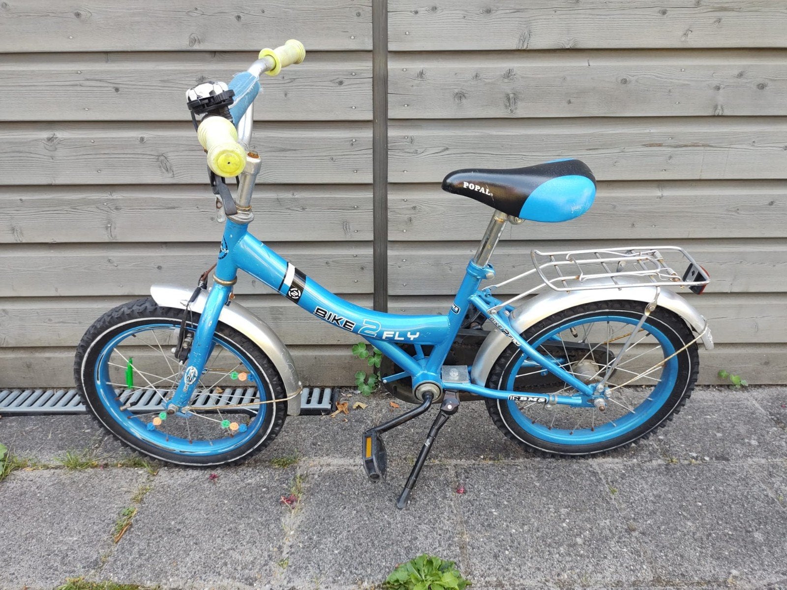 Bike2Fly BMS16 kinderfiets, Terugtraprem, Gebruikt, 16 tot 18 inch, Ophalen