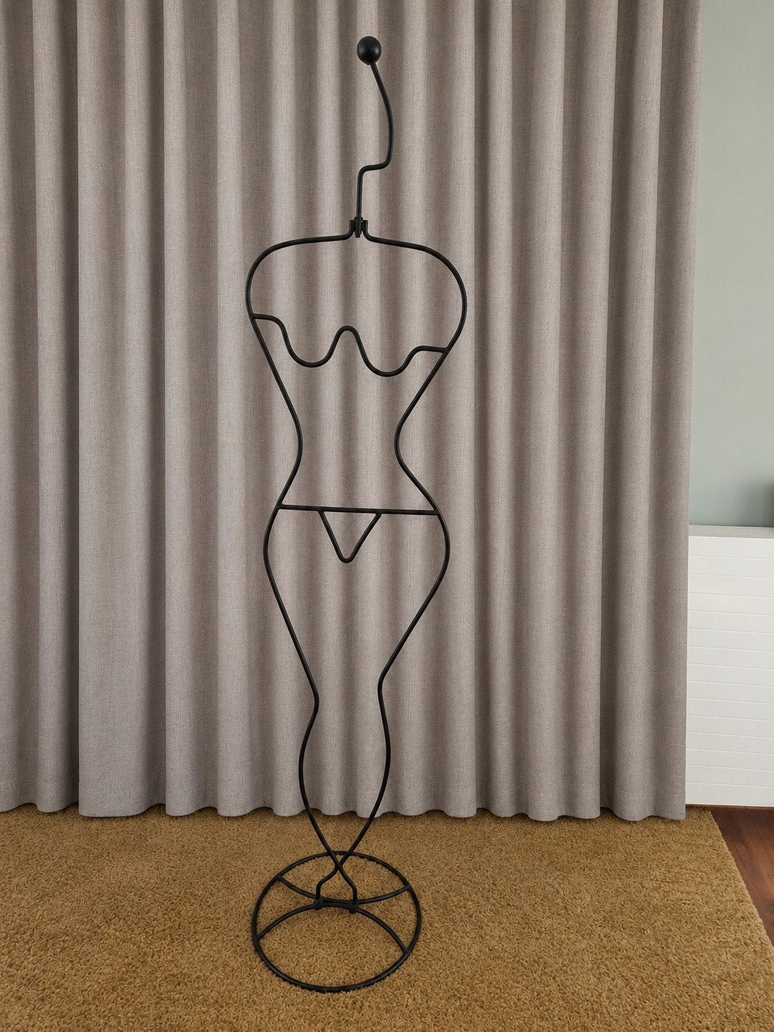 Vintage Ikea metalen paspop met afneembaar hoofd, Ophalen, Vintage, Metaal, Gebruikt