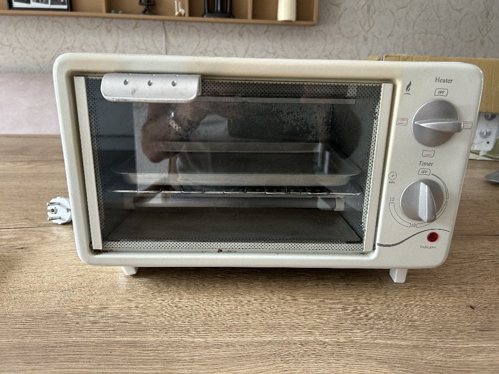 camping oven, Ophalen, Gebruikt